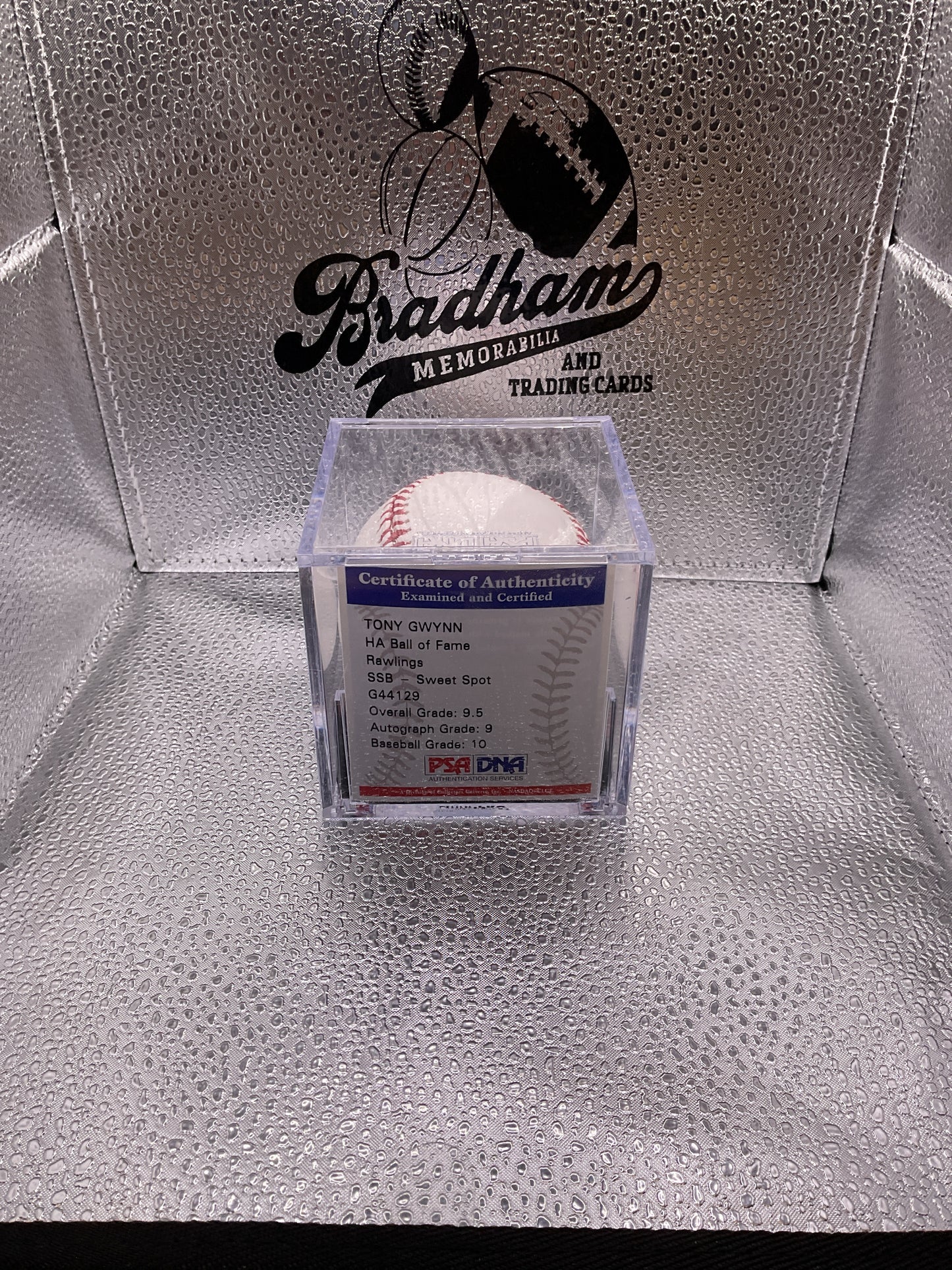 Tony Gwynn auto baseball