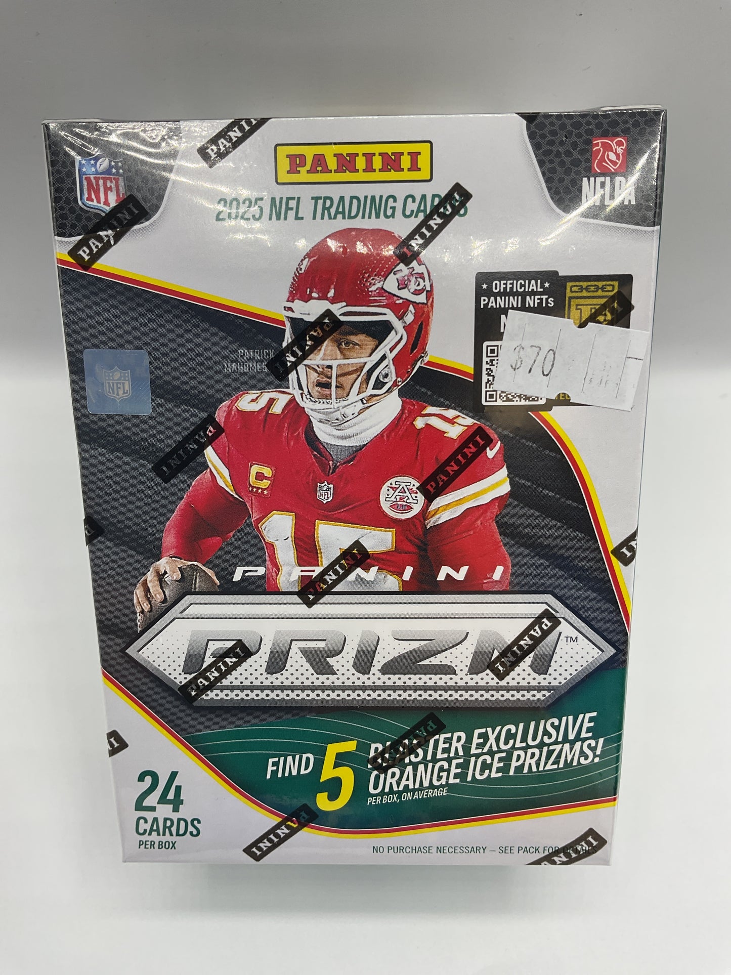 2025 Prizm Football Hobby Blaster (Orange Ice)