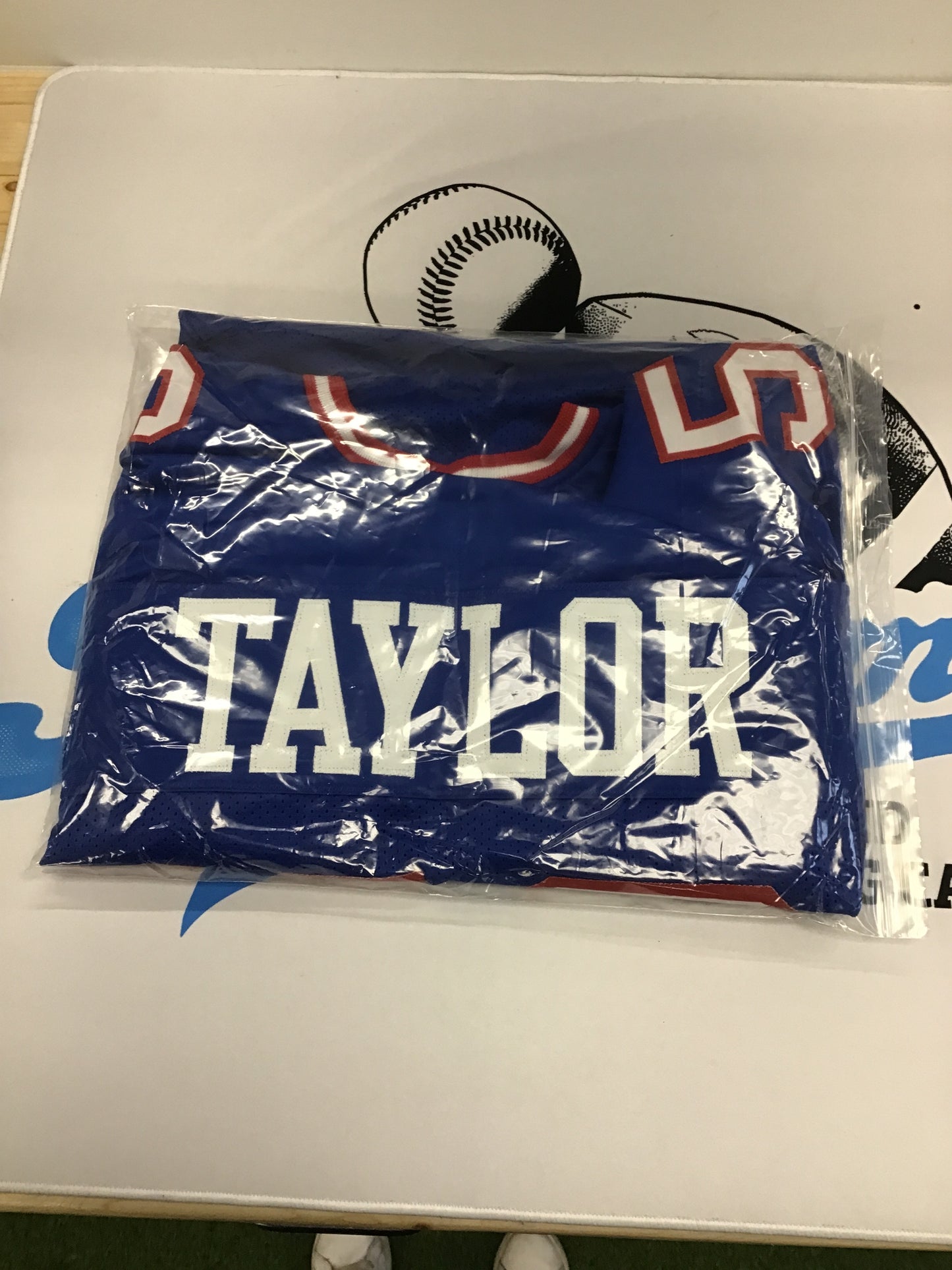 Lawrence Taylor Autographed Jersey NY Giants