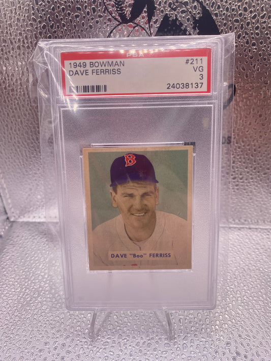 1949 Bowman Dave “Boo” Ferriss