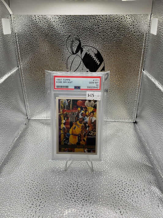 1997 Kobe Bryant Topps PSA GM MT 10