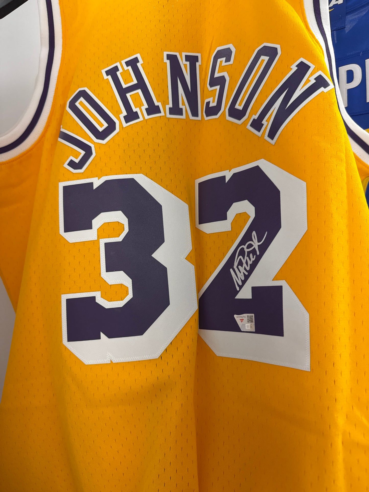 Fanatics Magic Johnson Lakers Jersey Auto