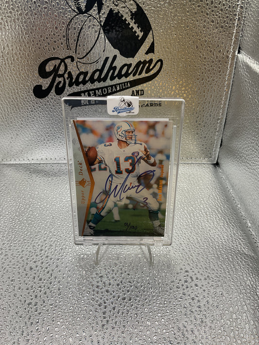 Dan Marino Auto /500 with COA