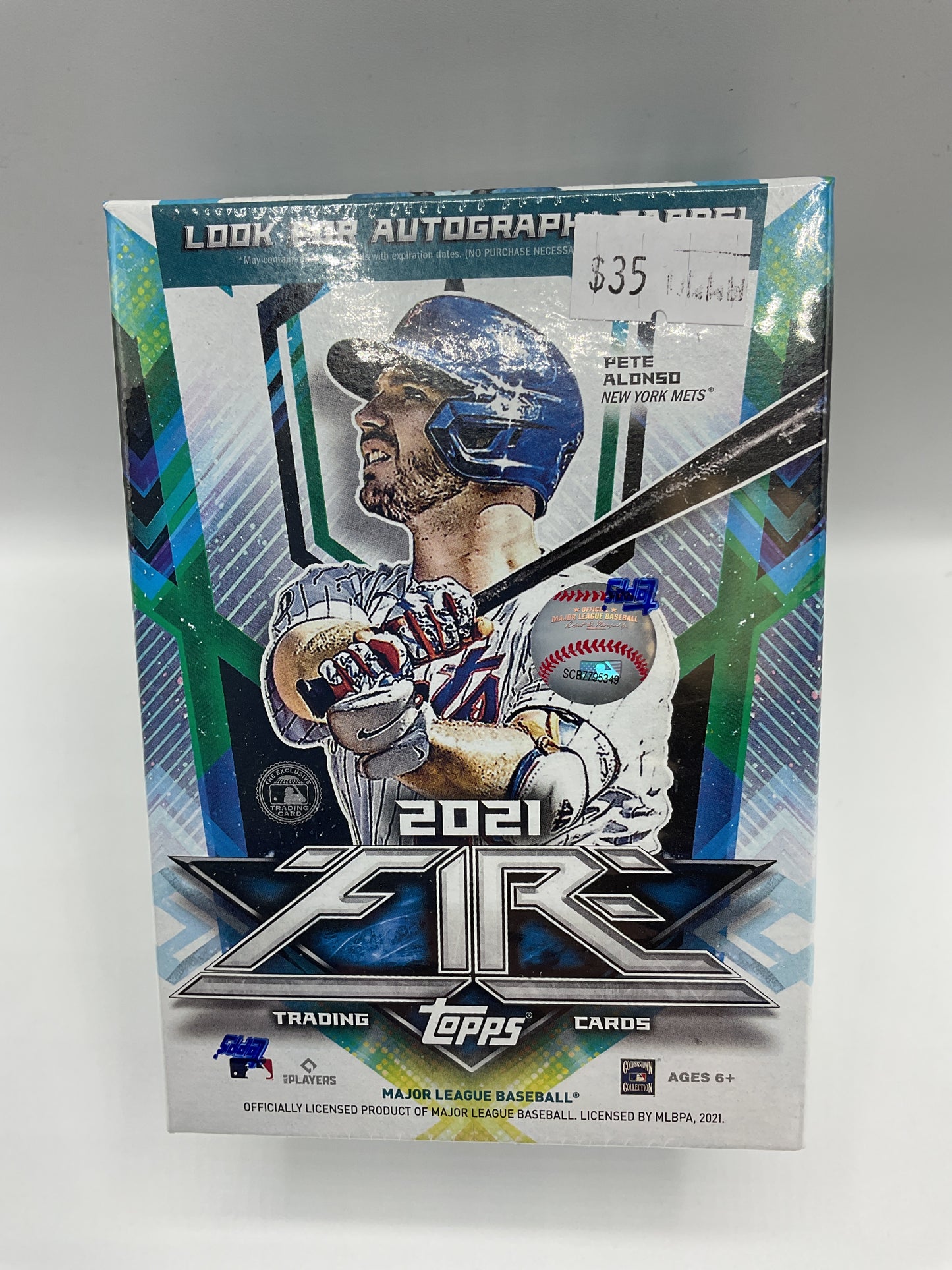 2021 Topps Fire Baseball Blaster
