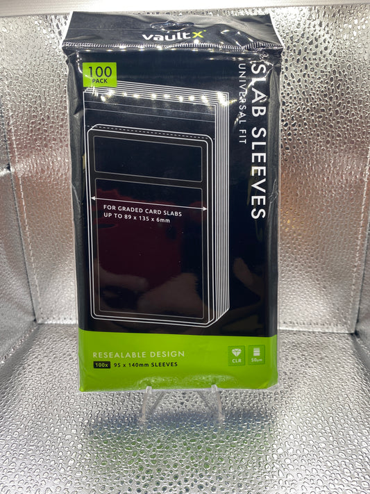 100 pack slab sleeves universal fit