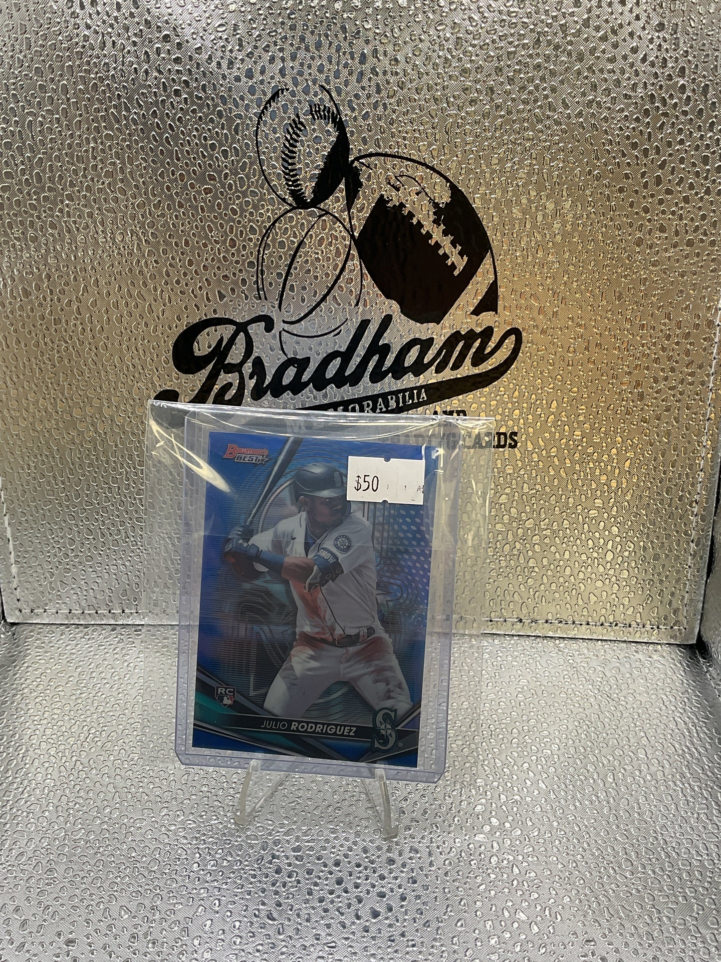 2022 Bowman's Best #23 Julio Rodriguez
Blue Refractor #/150