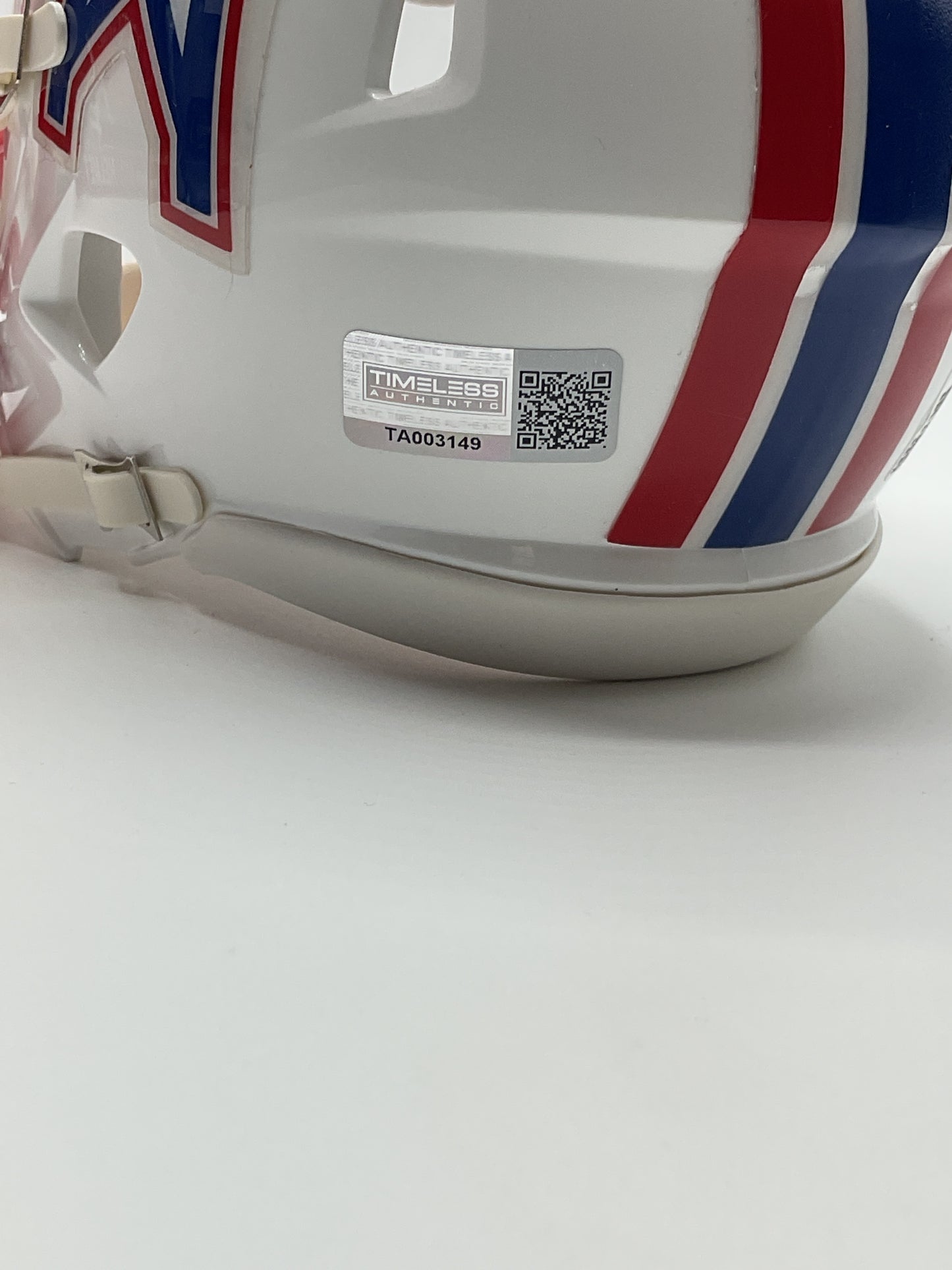 Earl Campbell Signed Houston Oilers Mini Helmet