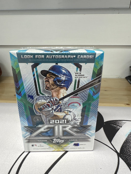 2021 Topps Fire Baseball Blaster