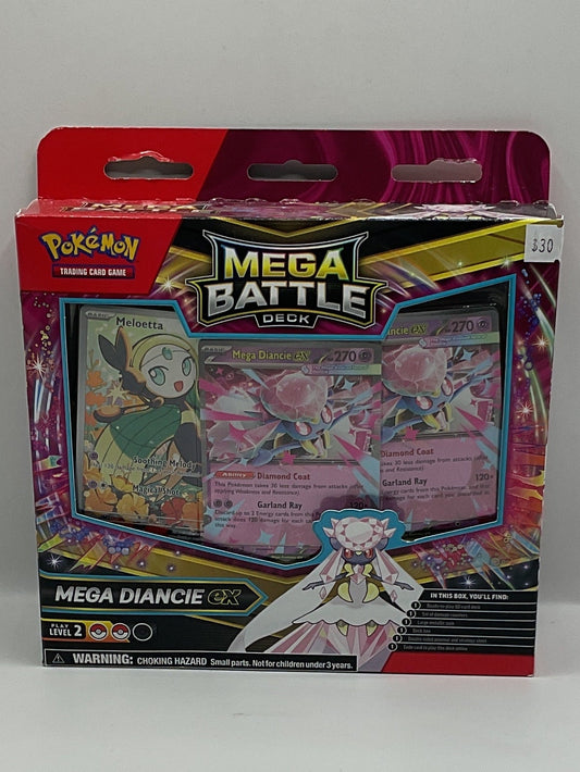 Pokemon Mega Evolution Battle Deck EX Diance