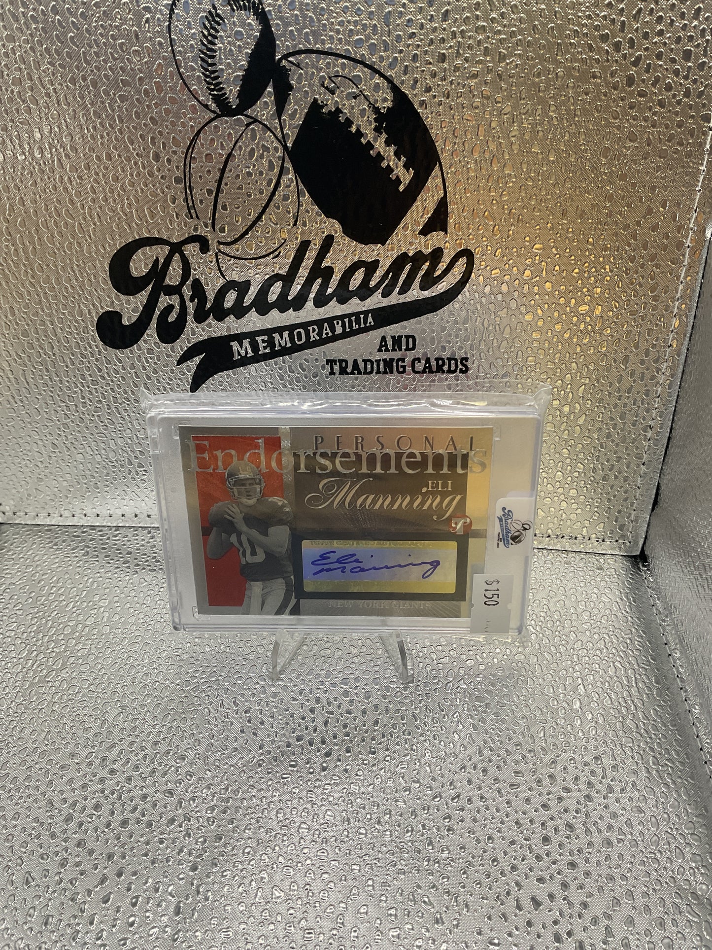 Eli Manning Auto- Personal Endorsements #PE-EM