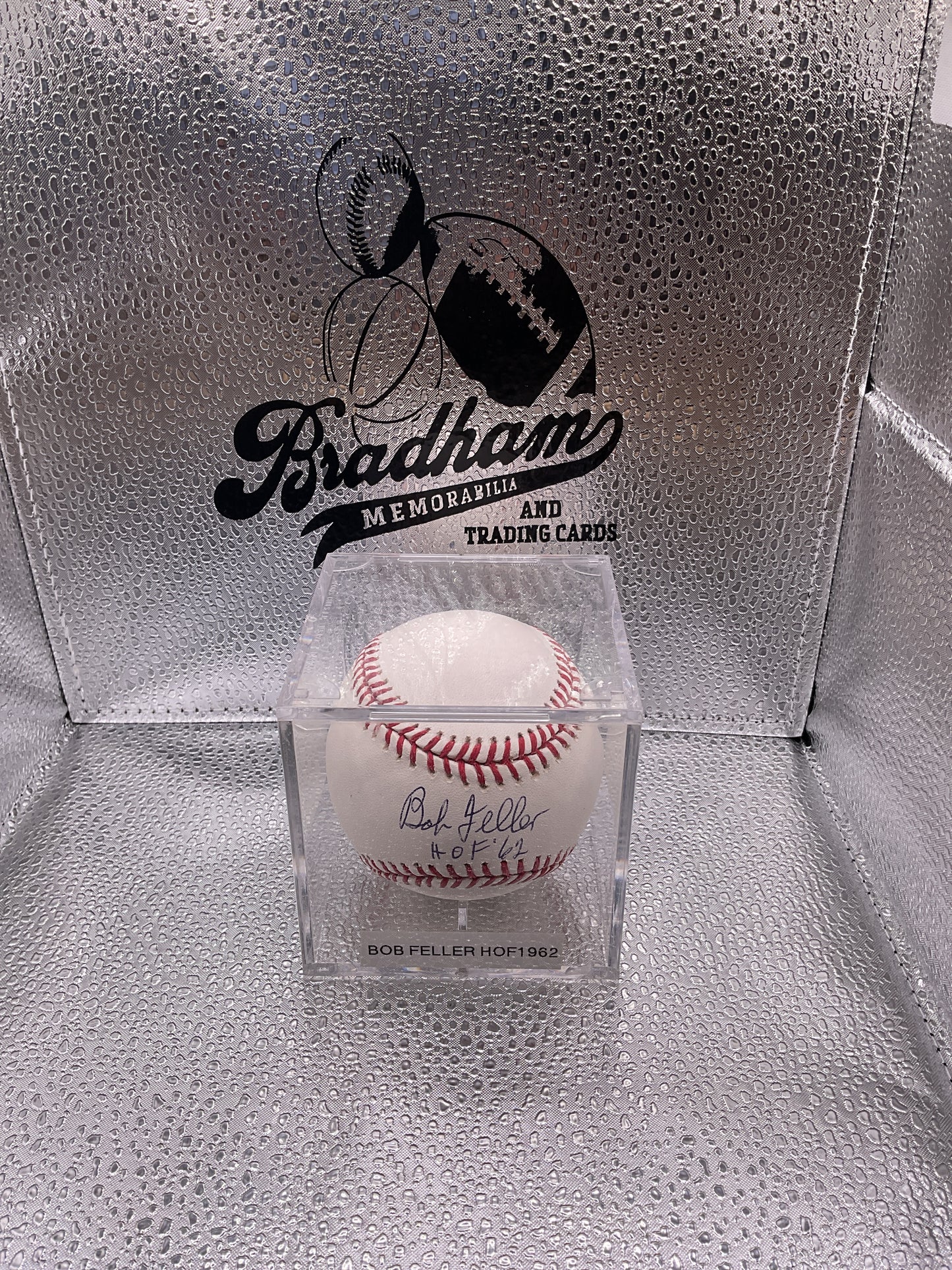 Bob Feller auto baseball