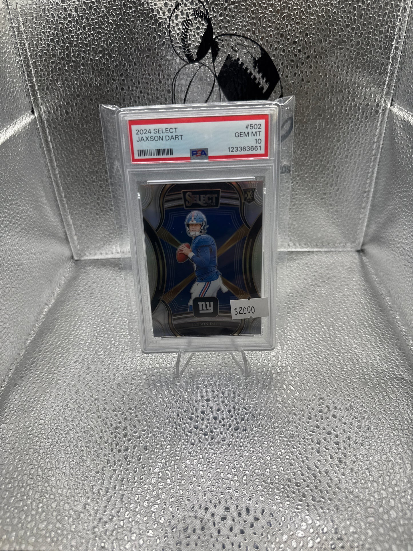 2024 Select Jaxson Dart XRC PSA 10