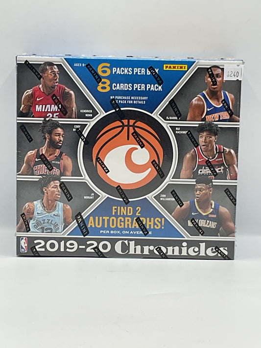 2019-2020 Chronicles Basketball Hobby Box