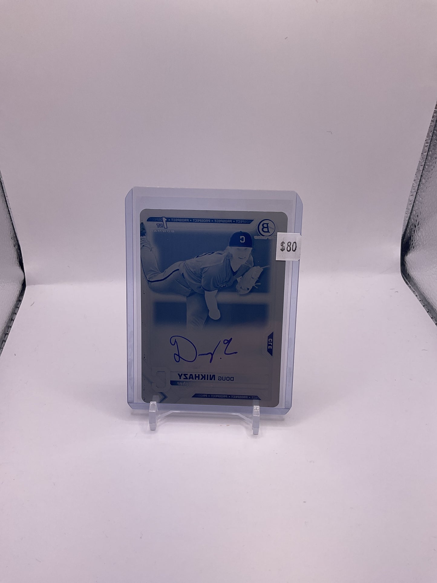 Doug Nikhazy 1/1 Printing Plate Auto #CDA-DN