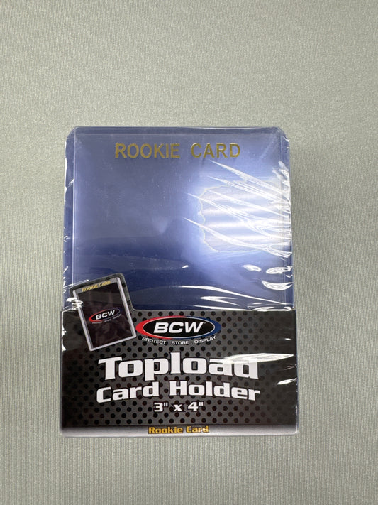 3X4 Rookie Top Loaders