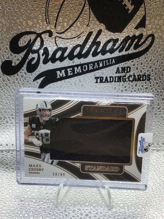 Maxx Crosby Immaculate Patch /49