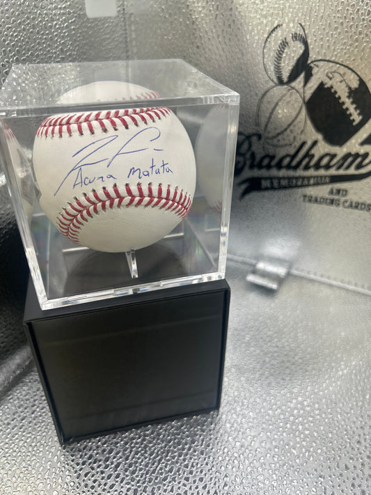 Fanatics Ronald Acuna Jr. Autographed Baseball (Acuna Matata)
