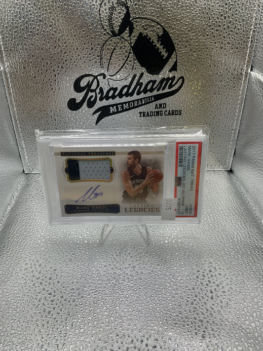 Marc Gasol Lasting Legacies Patch Auto /25 #MGS