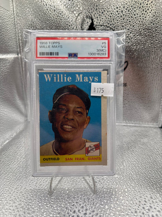 1958 Topps Willie Mays