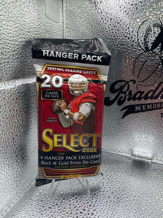 2021 Select Football Hanger Pack Black and Gold Die Cuts