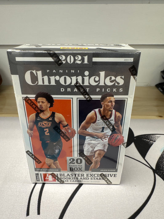 2021 Chronicles Draft Picks Basketball Blaster