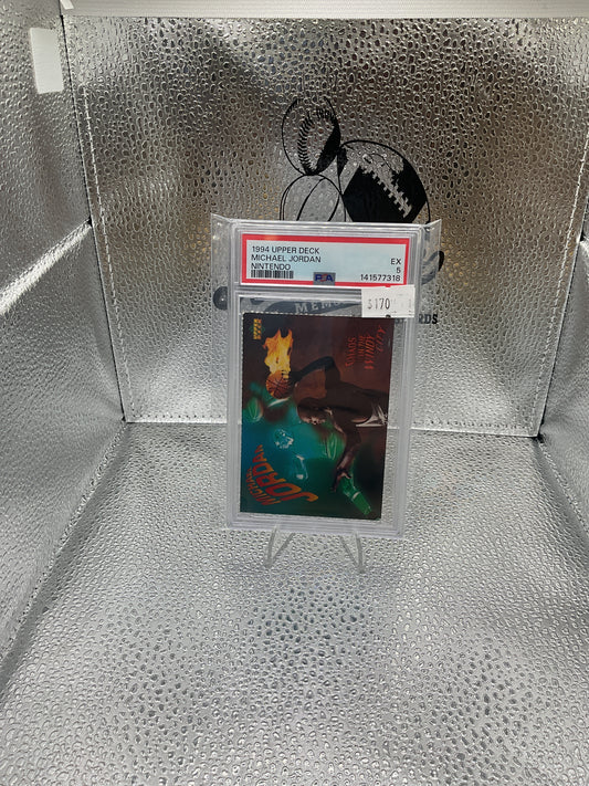 1994 Upper Deck MJ Nintendo PSA 5