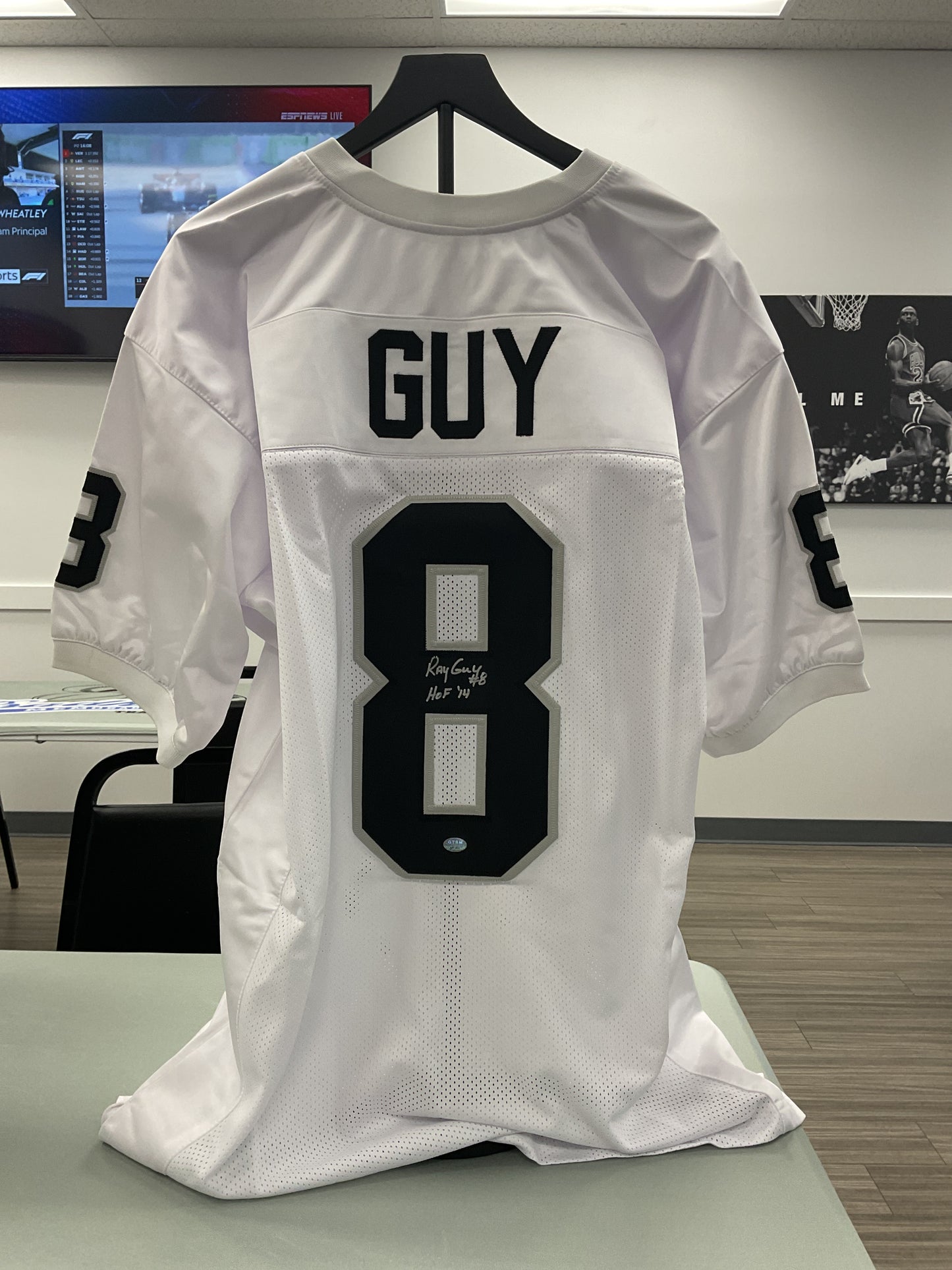Ray Guy Signed Oakland Raiders Jersey with COA