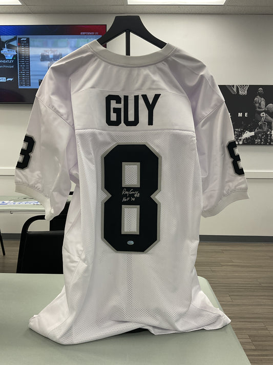 Ray Guy Signed Oakland Raiders Jersey with COA