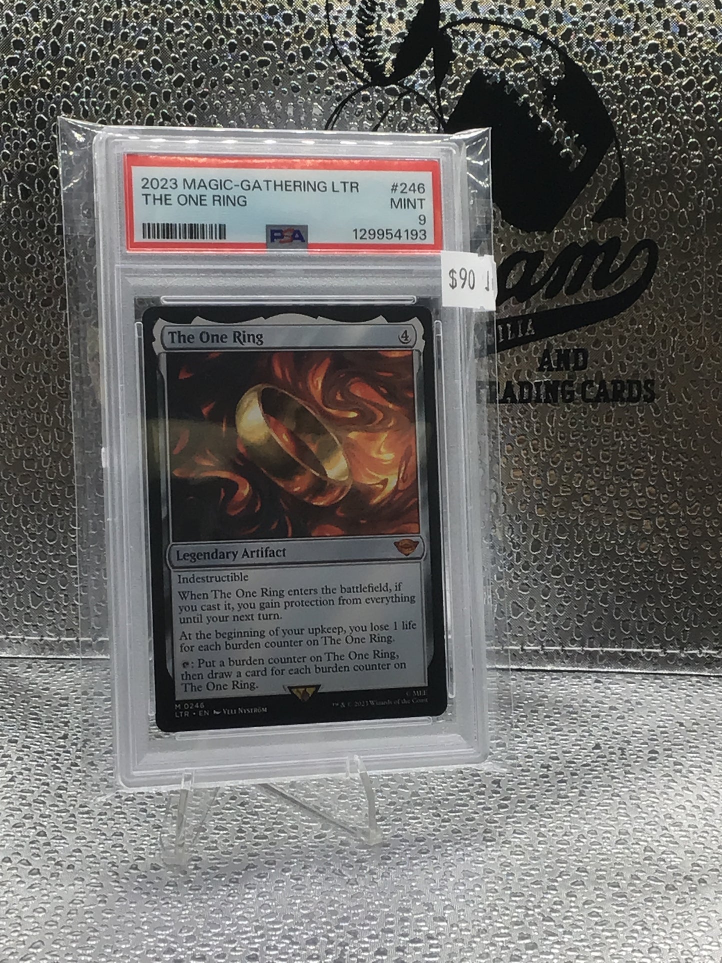 2023 Magic the Gathering LTR The One Ring PSA 8