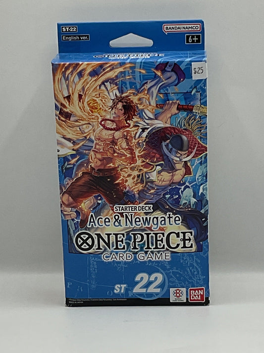 200g St 22 Starter Deck Ace & Newgate English One Piece Card Game Bandai