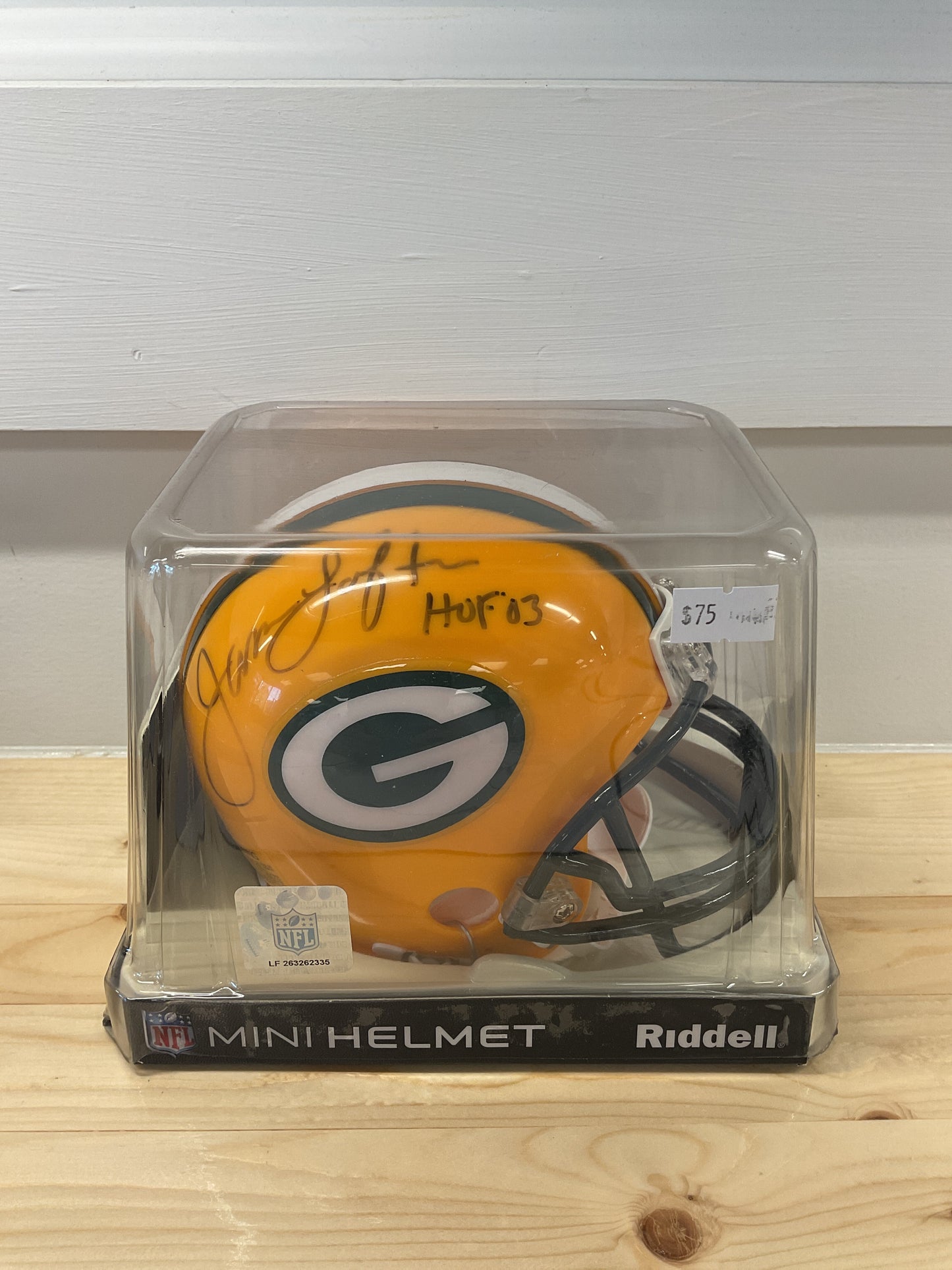 James Lofton Signed Green Bay Packers Mini Helmet