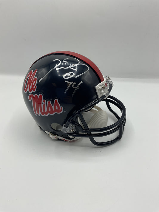 Michael Oher Signed Mini Helmet With COA