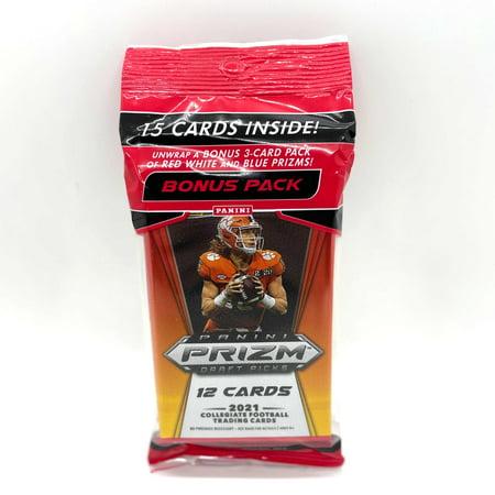 2021 Panini Prizm Draft Picks Football Trading Cards Multi Pack- 15 Cards