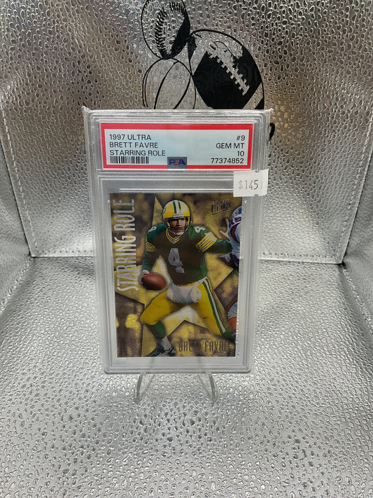 Brett Favre PSA 10 Starring Role #9