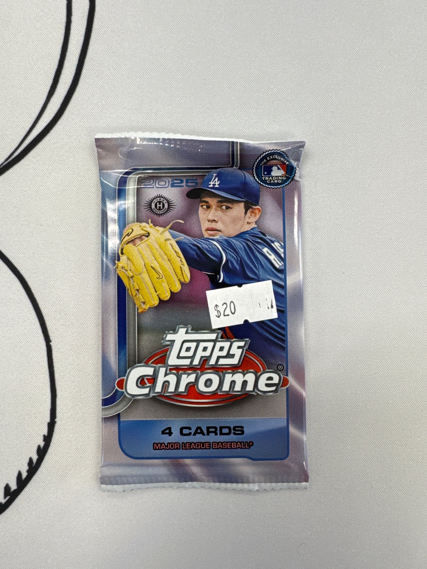 2025 Topps Chrome MLB Pack