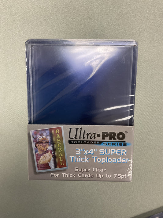 Ultra Pro Toploader Super Thick 3x4 (75pt)