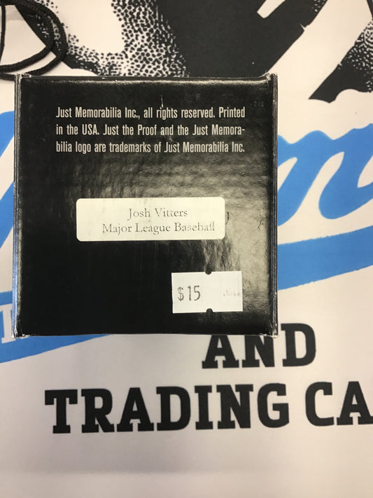 Signed baseball Josh Vitters