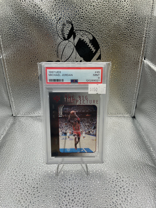 Michael Jordan The Big Picture PSA 9 #45