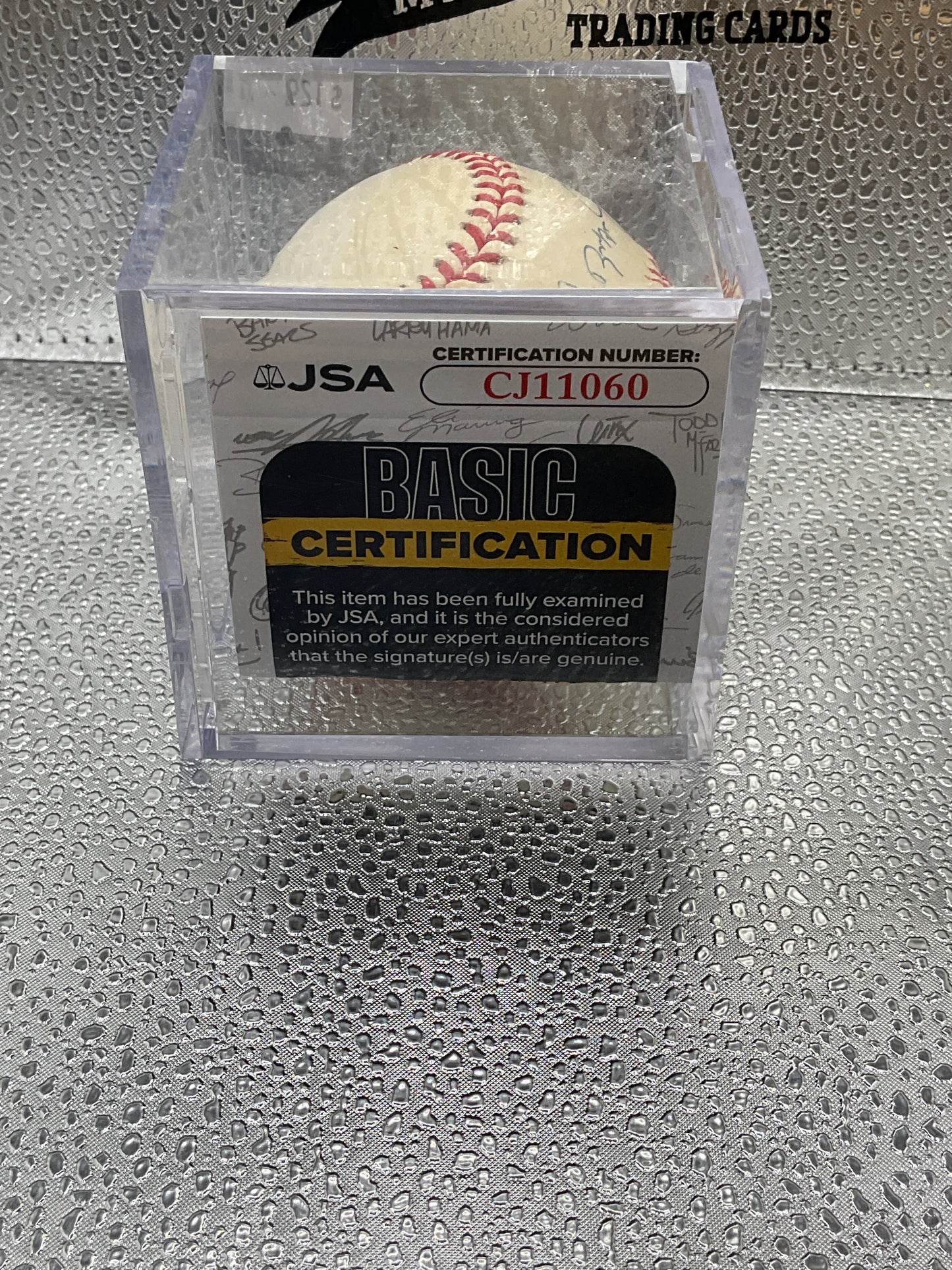 Cal Ripken jr signed baseball with COA