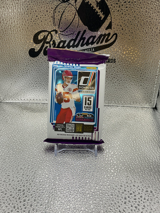 2025 Panini Donruss NFL Blaster Pack