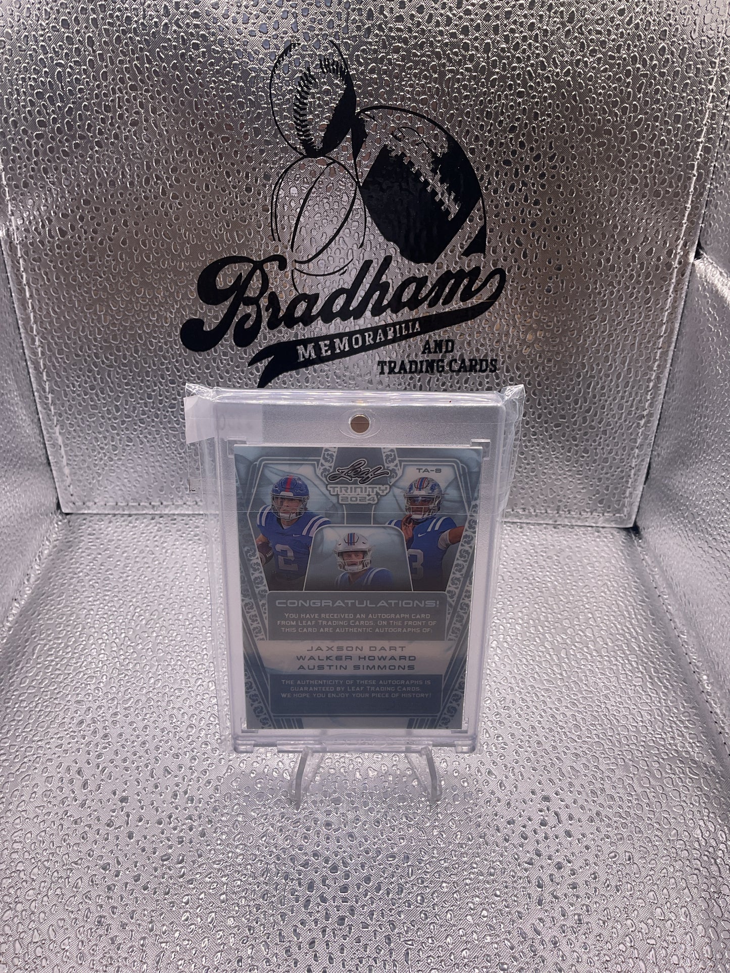 2024 Leaf Trinity Jason Dart / Walker
Howard / Austin Simmons Triple Auto
33/49