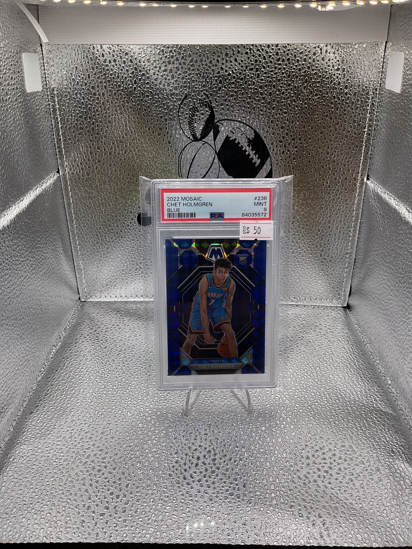 Chet Holmgren 2022 Mosaic Blue