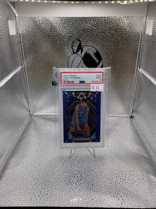 Chet Holmgren 2022 Mosaic Blue