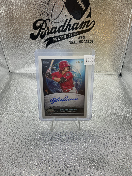 Dylan Crews /99 Auto #FCA-DCR