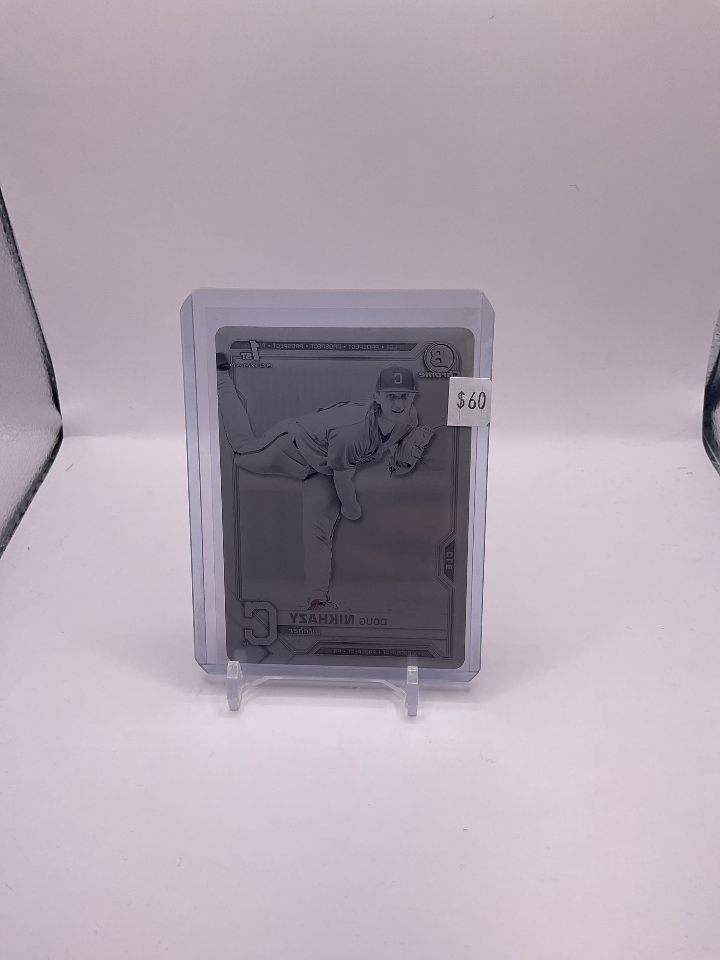 Doug Nikhazy 1/1 Printing Plate BDC-143