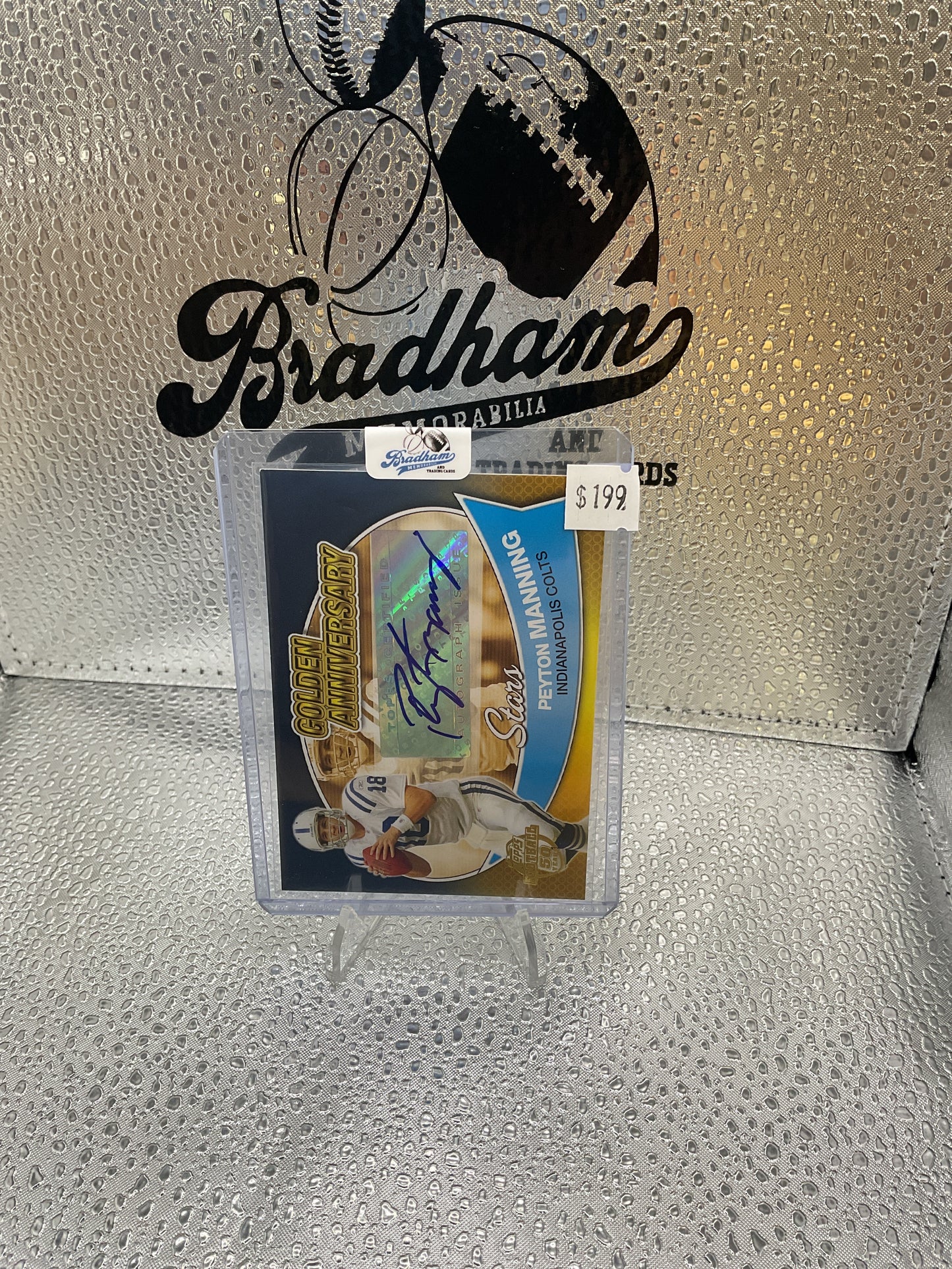 Peyton Manning Auto- Golden Anniversary #GAS-PM