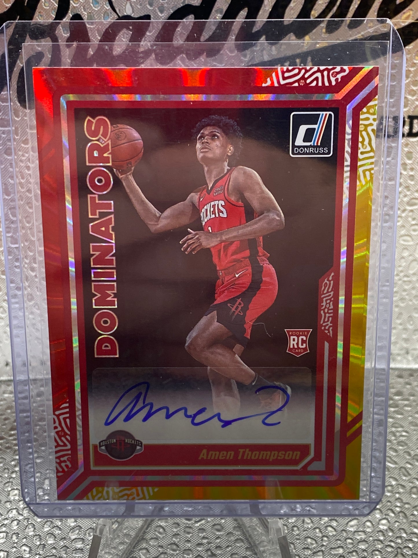 Amen Thompson Donruss Dominators Auto