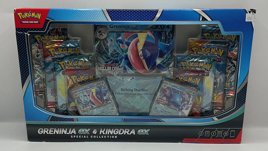 Pokémon Greninja Ex and Kingdra ex Special Collection