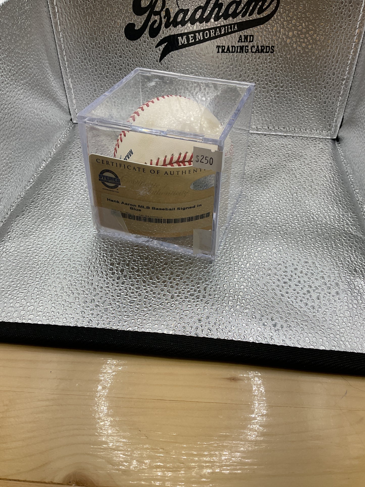 Hank Aaron Signed Ball