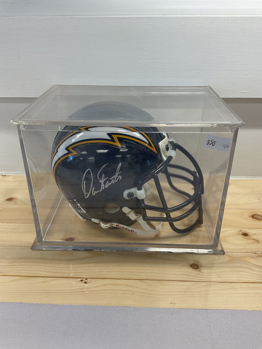 Dan Fouts Signed Chargers Mini Helmet